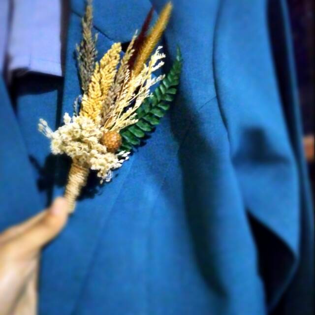 BOUTONNIERE | BUNGA JAS PENGANTIN PRIA BROS PENGANTIN PRIA BROS WEDDING BUNGA PERNIKAHAN PRIA