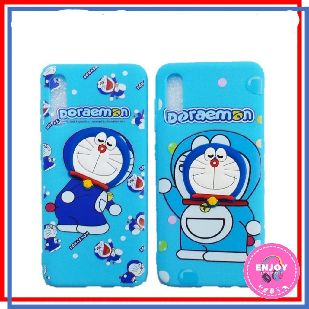 GROSIR CASE CASING SILIKON BONEKA TIMBUL DORAEMON SAMSUNG