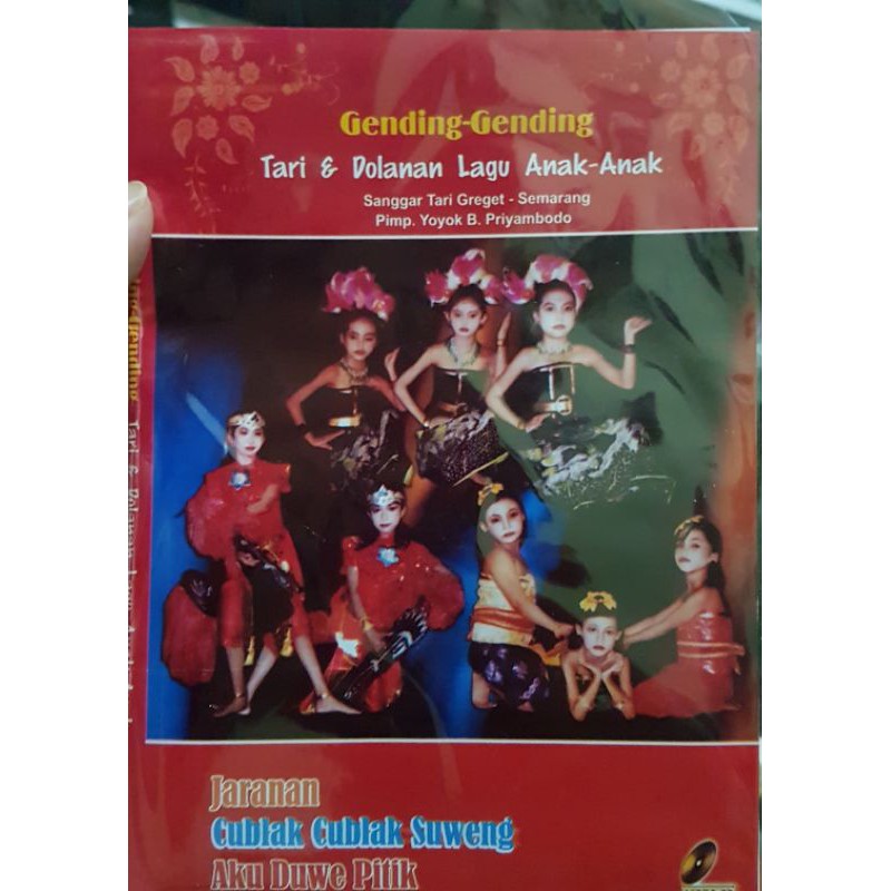 VCD ORIGINAL GENDING TARI DAN DOLANAN ANAK