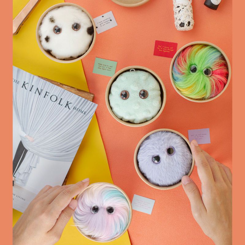 Worry pet Vol.03 - Sensory toy for mental health anxiety buddy- Fidget - Stress ball - Bag Charm