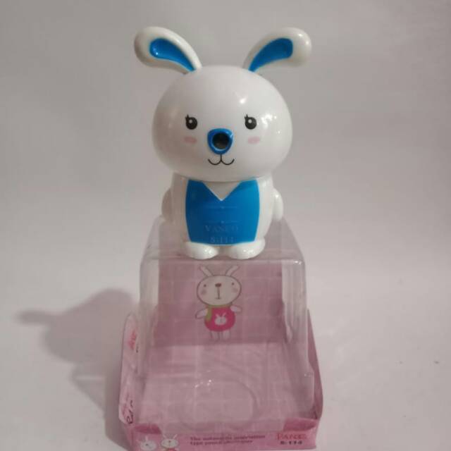 

Rautan pensil putar gambar kelinci sangat lucu dan bagus