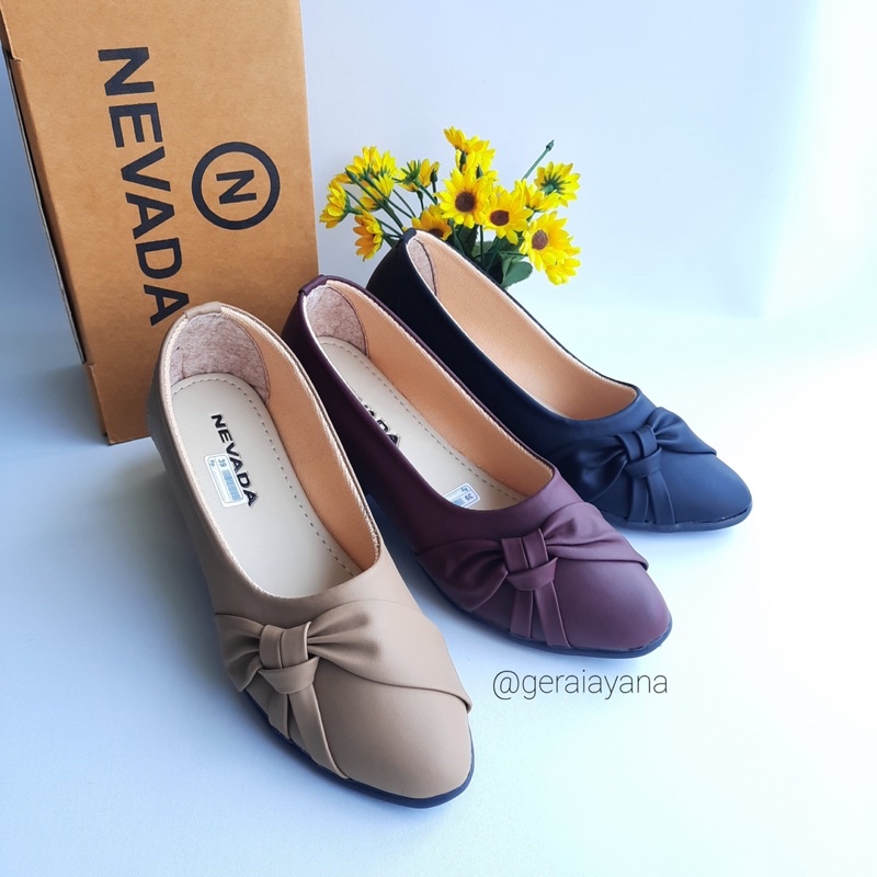 DISKON DAY! Sepatu Casual Nevada - Flatshoes Nevada - Sepatu kerja Loafer