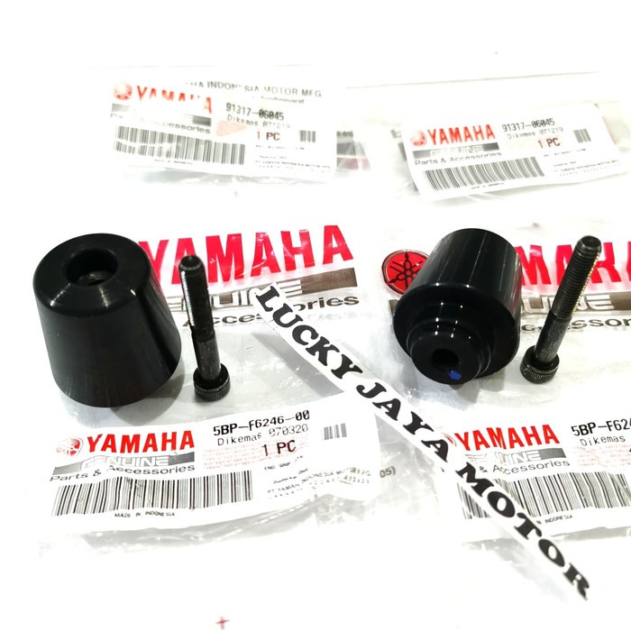Bandul jalu stang end grip plus baut Rx king Rxking rxk Scorpio Ori-2