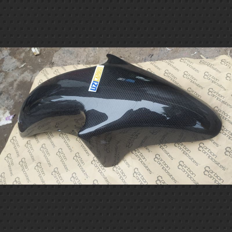Jual SPAKBOR DEPAN NINJA R / S / SS / VICTOR CARBON KEVLAR | Shopee