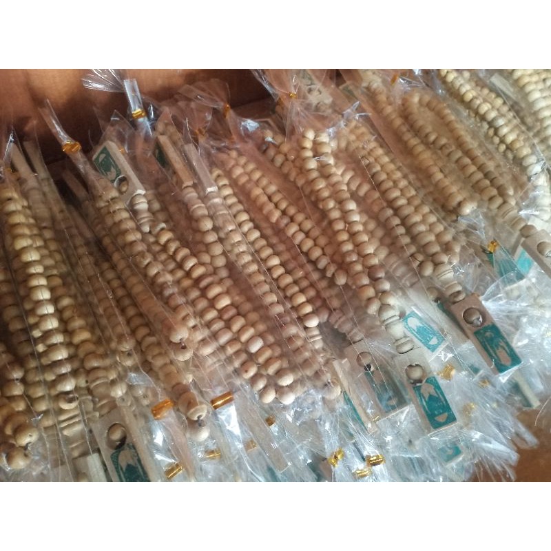 TASBIH KAYU 33 BUTIR GROSIR TASBIH TERMURAH TASBIH SOUVENIR MURAH TASBIH KAYU SOUVENIR TASBIH GROSIR