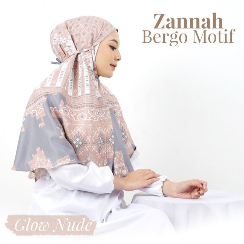 Bergo Motif Maxmara Premium / Zannah Bergo
