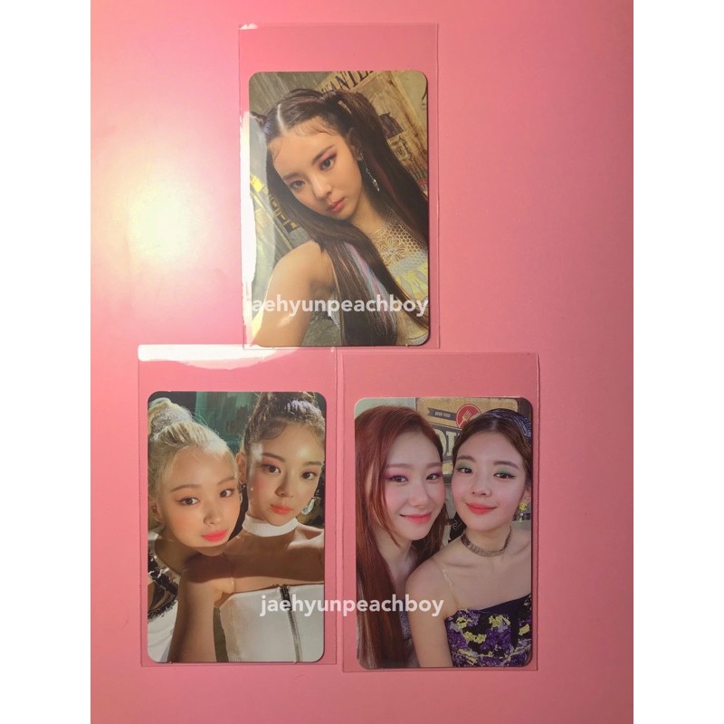 Lia Ryujin Chaeryeong Photocard (PC) Not Shy