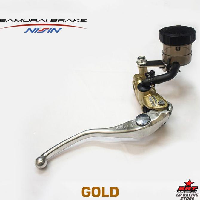 Jual Master Rem Nissin Radial Samurai Brake Original Gold