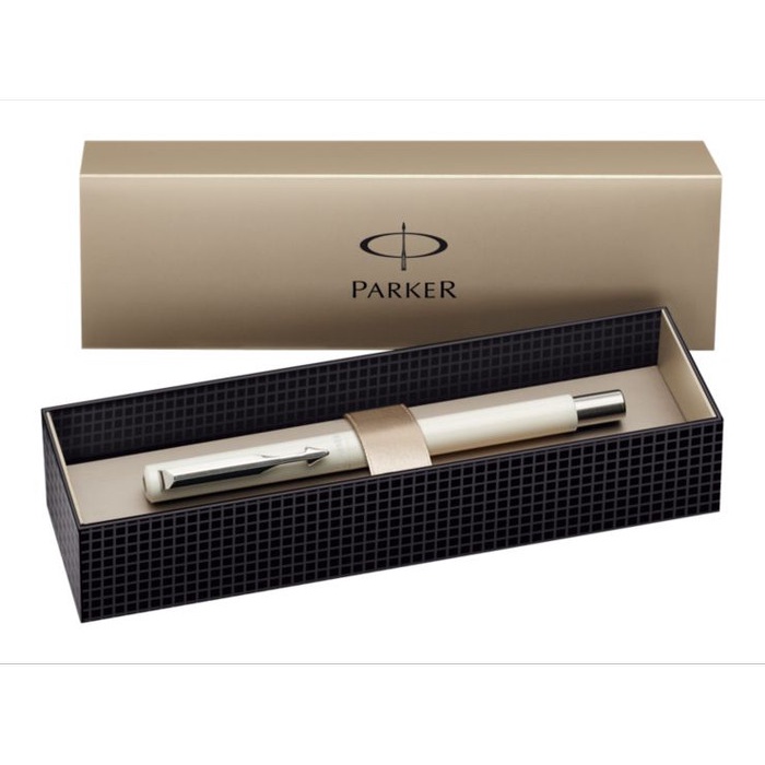 

Parker Vector 2 Standard White Rollerball promo