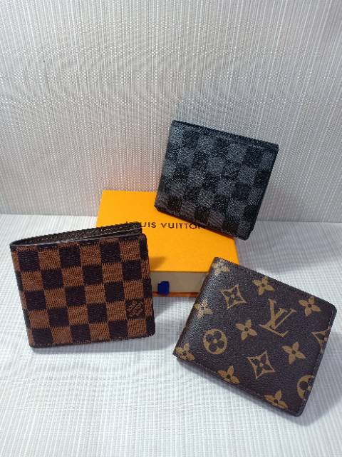 Dompet lipat pria mono damier