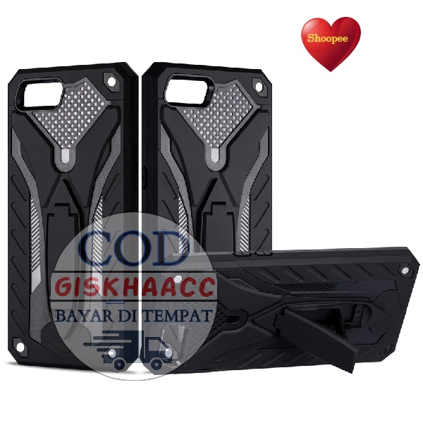CASE OPPO A71 CASING STANDING BACK KLIP HARD CASE ROBOT NEW COVER