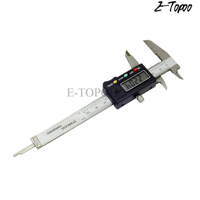 Caliper Digital Stainless / jangka sorong calipers / caliper meteran / alat pengukur - 100mm