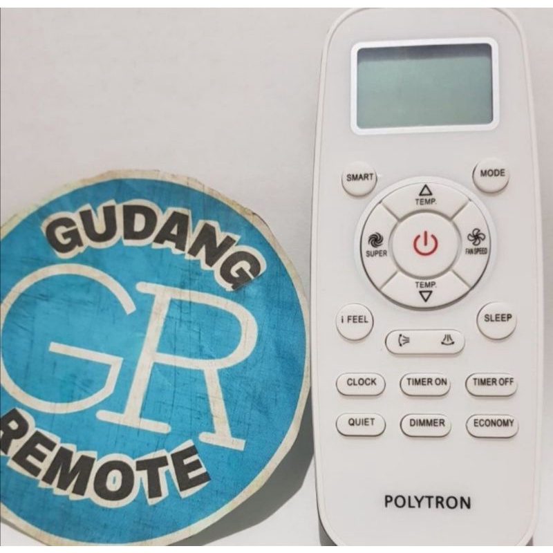 Remote remot AC polytron neuva ice grade original