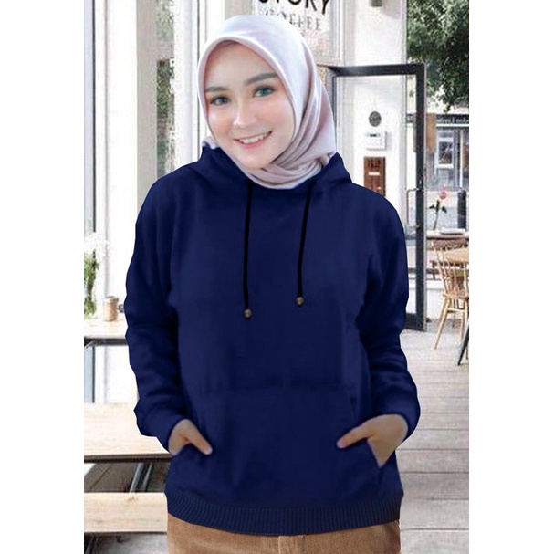 Sweater Hoodie Wanita polos / Sweater Hoodie Korean Style / Sweater Terbaru 2021 / Sweater Tebal / Sweatshirt Hoodie Wanita