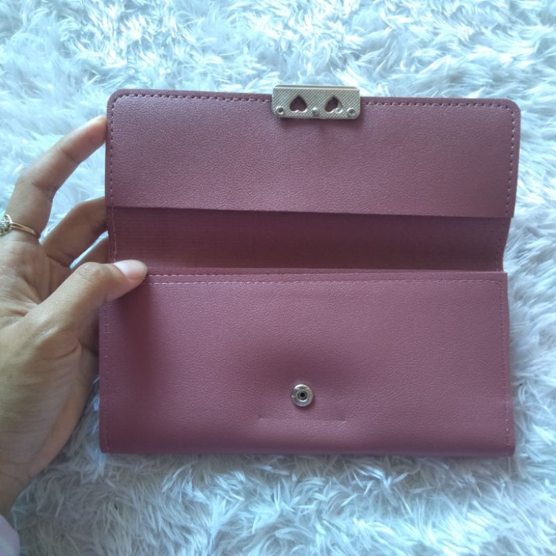 Dompet Wanita Lipat Polos Forever Young Originally from Korea Kode AI08