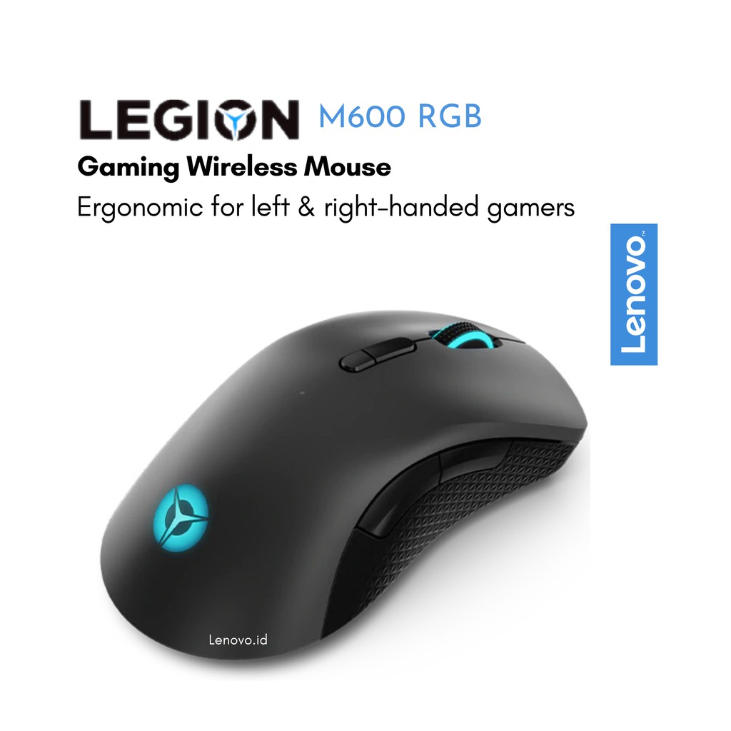 Lenovo Legion M600 Wireless Gaming Mouse GY50X79385 (2.4GHz / BlueTooth 5.0 / Wired via USB 2.0)-5