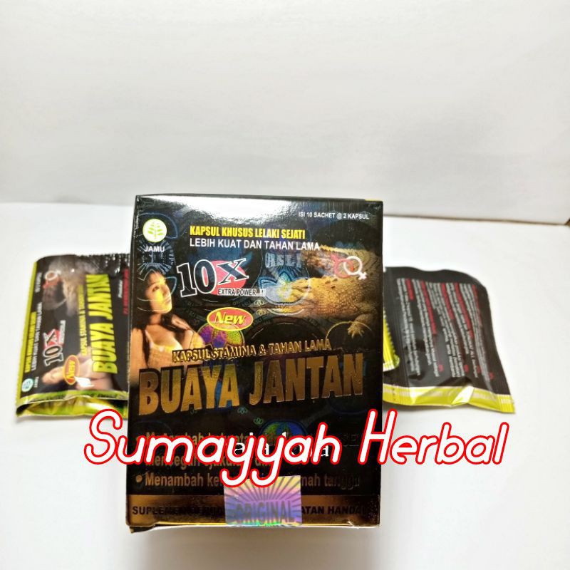 Jamu Obat Buaya Jantan 10x original