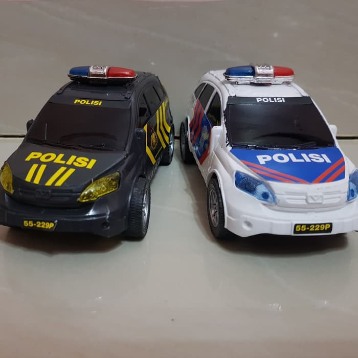 Mainan mobil patroli polisi pjr mobilan dorong edukatif anak | Shopee