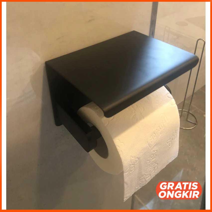 Gantungan Tempat Tisu Toilet Tissue Wall Mount - L101