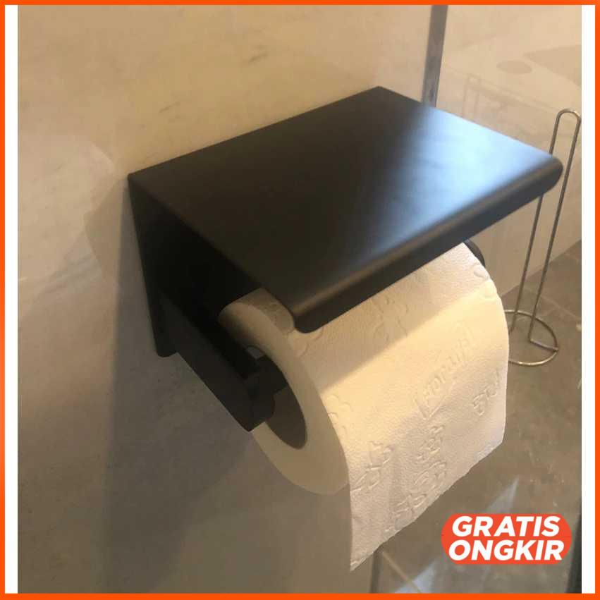 Gantungan Tempat Tisu Toilet Tissue Wall Mount - L101