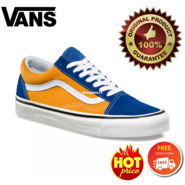 vans blue orange