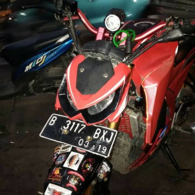 TERBARU....Z1000 HEADLAMP Z1000 UNIVERSAL COCOK UNTUK MOTOR FIGHTER UNIVERSAL
