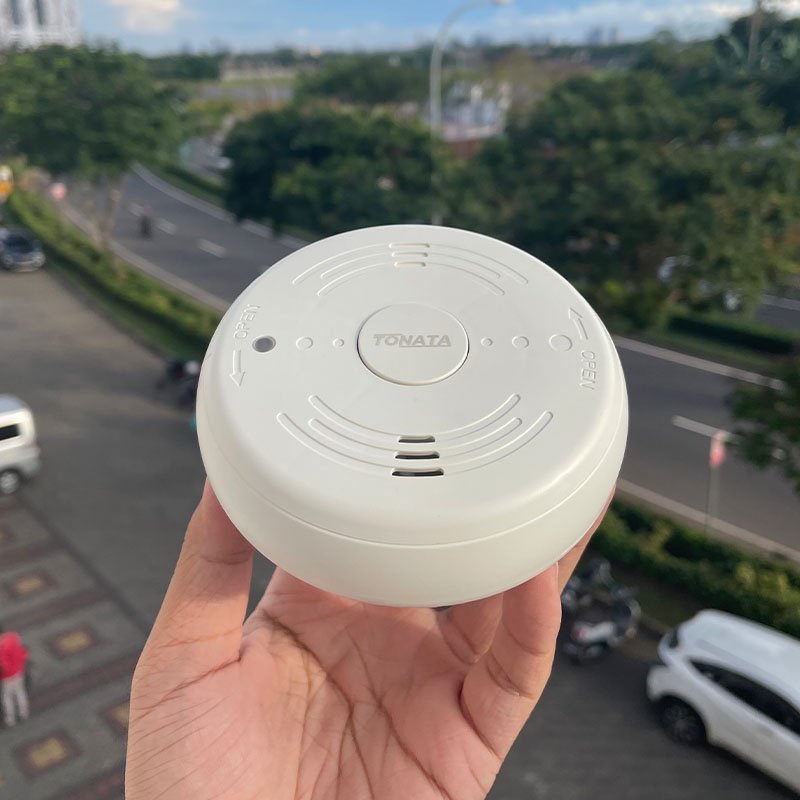 Standalone Smoke Detector Photoelectric Tonata / Pendeteksi Asap