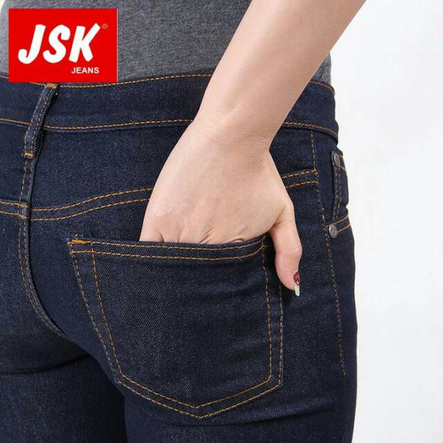 (SIZE 27~42) Celana Pendek Short Jeans Wanita\ud83d\udc9fCelana 7/8 Jeans Garmen Cewek/Celanadongker/Navy