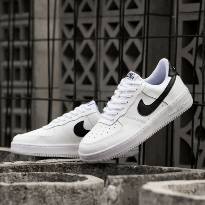 black af1 white check