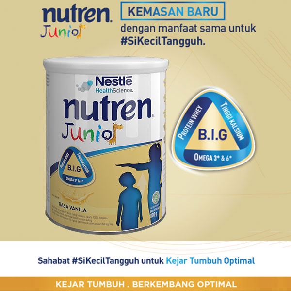 NESTLE Nutren Junior Vanila 800g x3pcs