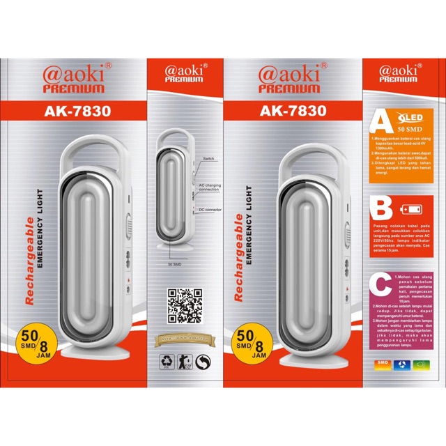 Lampu Emergency Aoki 7830