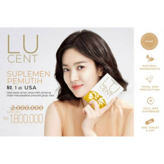 PROMO OBAT SUPLEMEN PEMUTIH LUCENT TOMATOO : CEPAT, AMAN, TERBUKTI, MADE IN USA