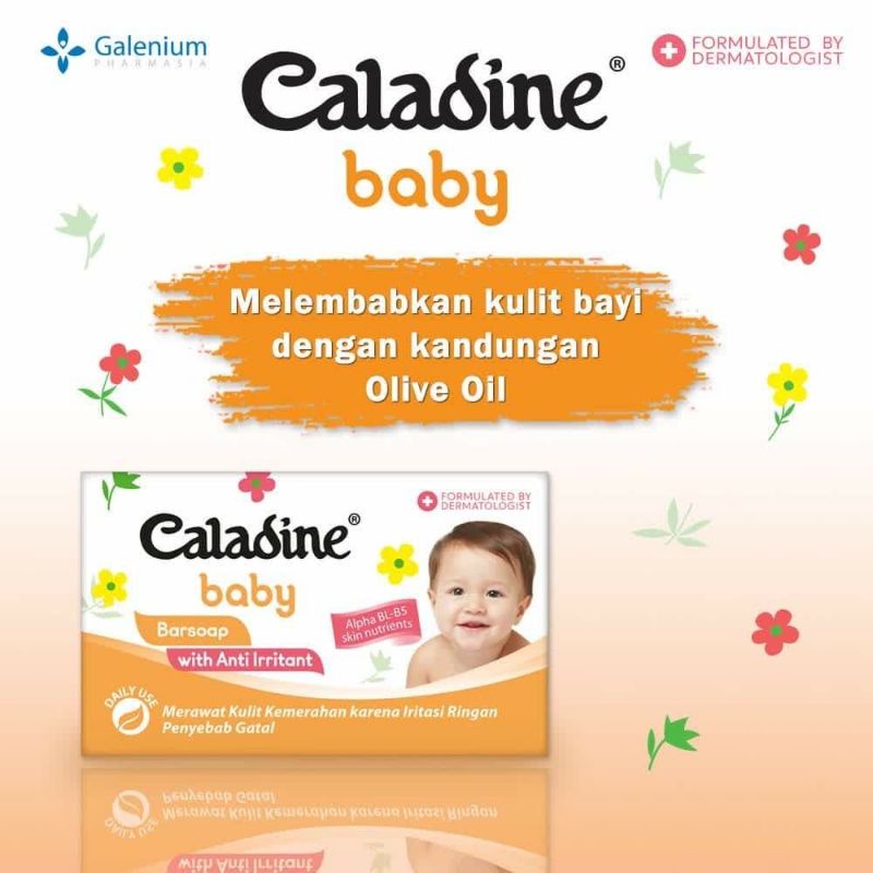 Caladine Baby Barsoap - Sabun batang bayi