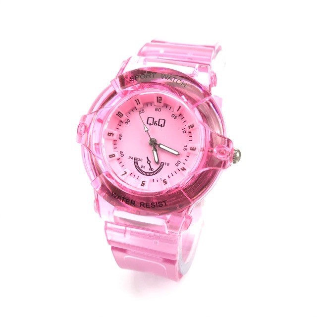 JAM TANGAN MURAH CEWEK HARGA SPESIAL JAM TANGAN JELLY ANGKA RUBBER TRANSPARANT TRANSPARAN BENING W12