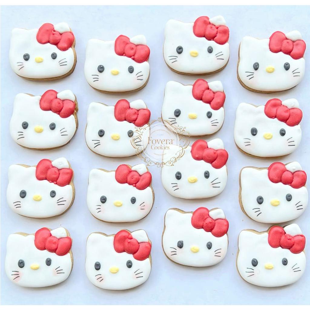 

(SATUAN) mini size Hello Kitty cookies