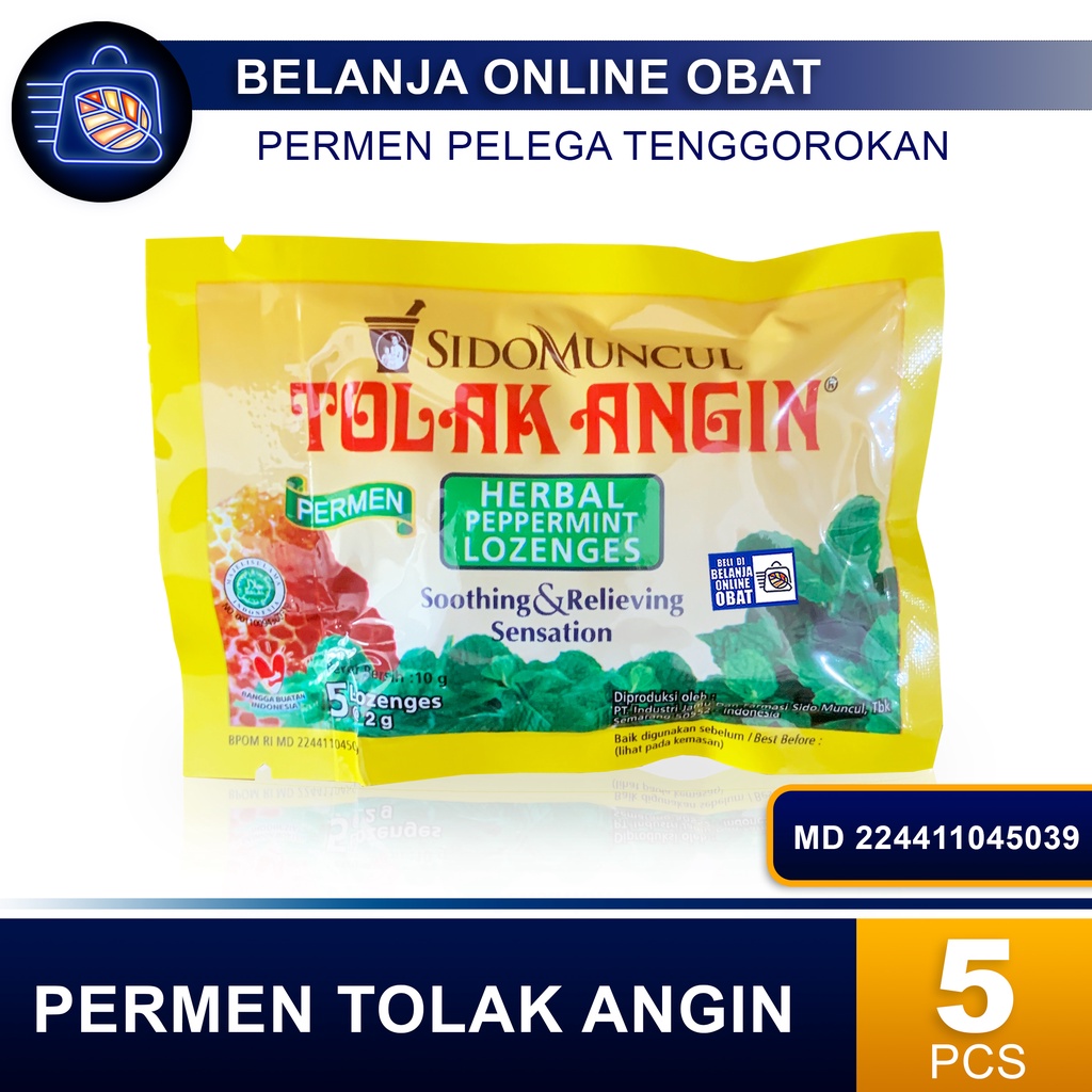 

PERMEN TOLAK ANGIN // Pelega Tenggorokan