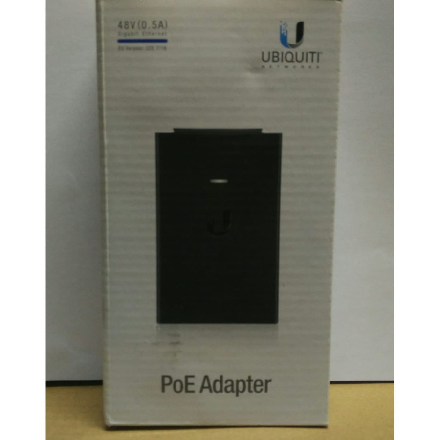 Adaptor Poe 48Volt 0,5A Gigabit Ethernet Ubiquiti