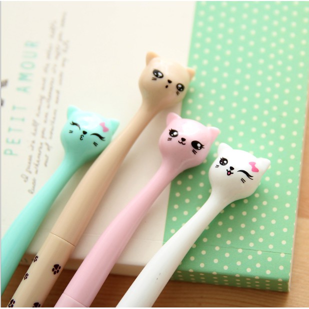 

PULPEN GEL - STANDING CAT - 0.5mm BLACK
