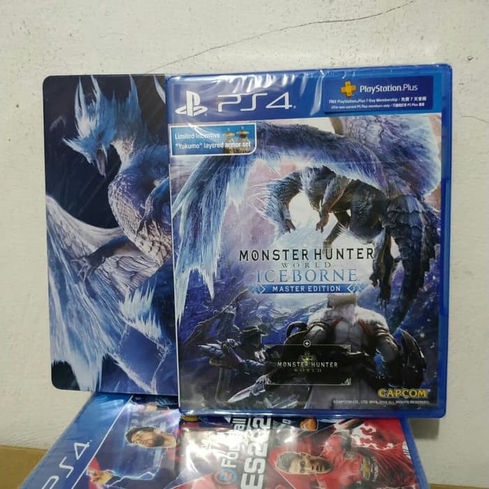 PS4 MONSTER HUNTER WORLD ICEBORNE MASTER EDITION