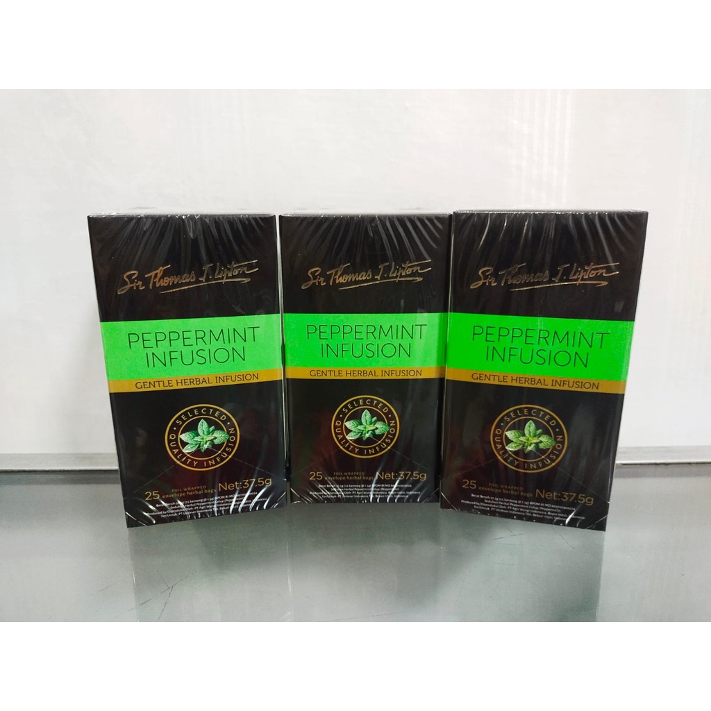 

Lipton Peppermint Stl 25bags x1.5g