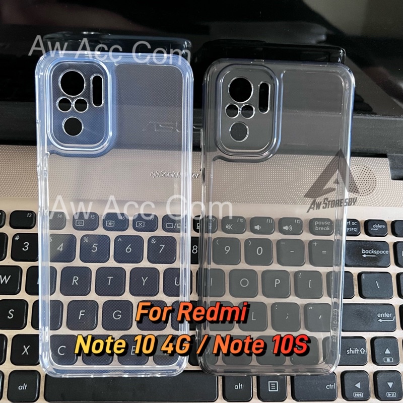 SPACE PROTECT CAMERA XIAOMI REDMI NOTE 10 4G/ 10S TEBAL TRANSPARANT CASE