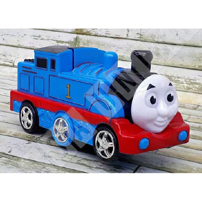TOYS MAINAN MOBIL ROBOT THOMAS TRAIN GO GO KERETA THOMAS ROBOT