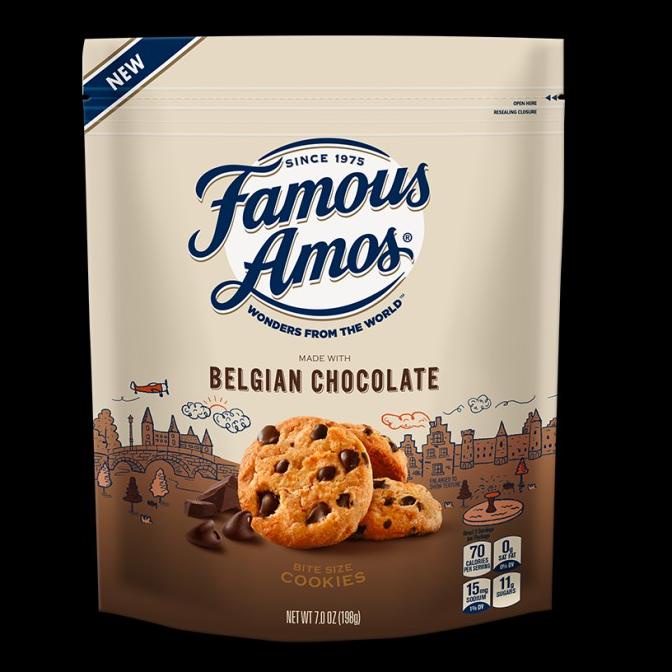 

FAMOUS AMOS BELGIAN CHOCOLATE CHIP COOKIES 198GR DC51C1215