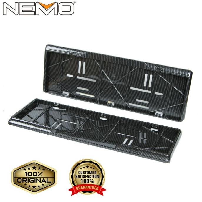 Tempat / Dudukan Plat Nomor Mobil Carbon NEMO