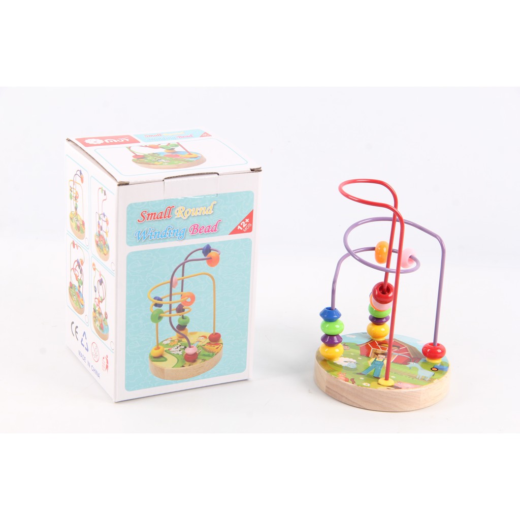 Mainan Edukasi Small Round Beads Toy Series / Beads Wire
