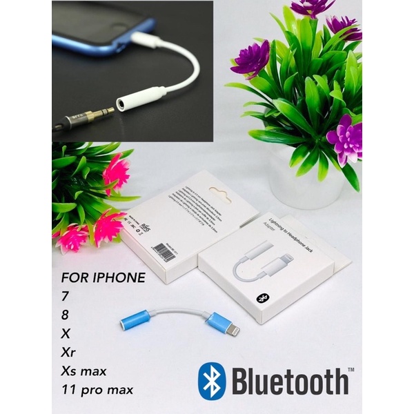 PROMO VIBOX JH002 KABEL AUX CONNECTOR 3.5MM SINGLE LIGHTNING BLUETOOTH CONNECTION JH-002