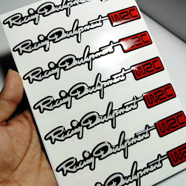

Stiker WRC
