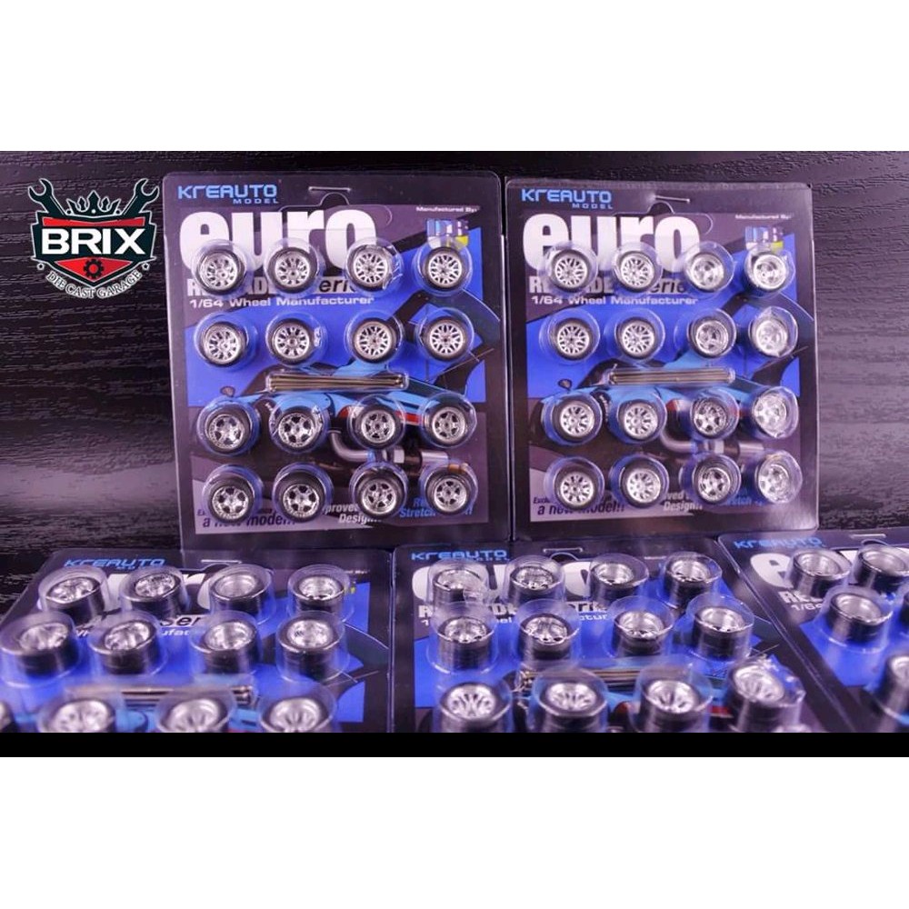 Kreauto ban karet diecast skala 1 64