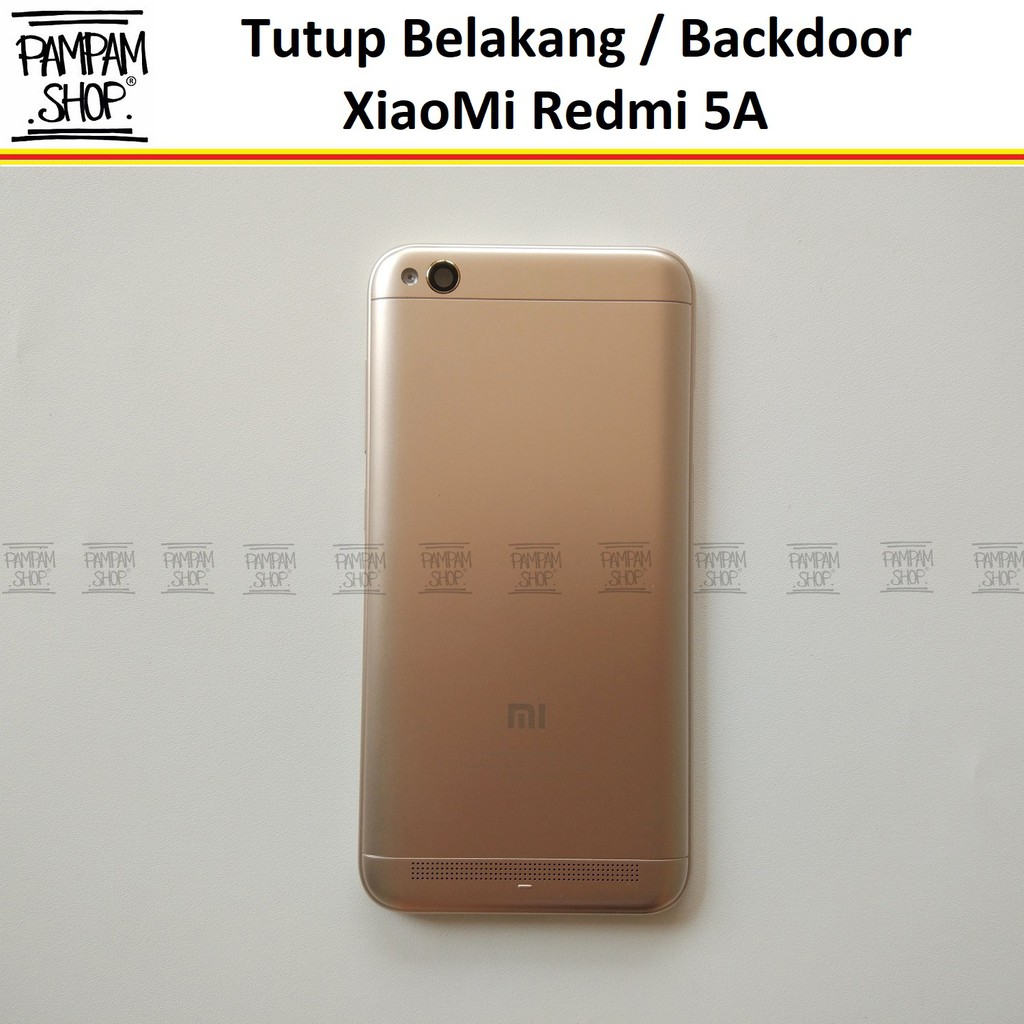 Tutup Belakang Baterai Casing Backdoor Back Door Cover XiaoMi Redmi 5A Xiao Mi Original OEM