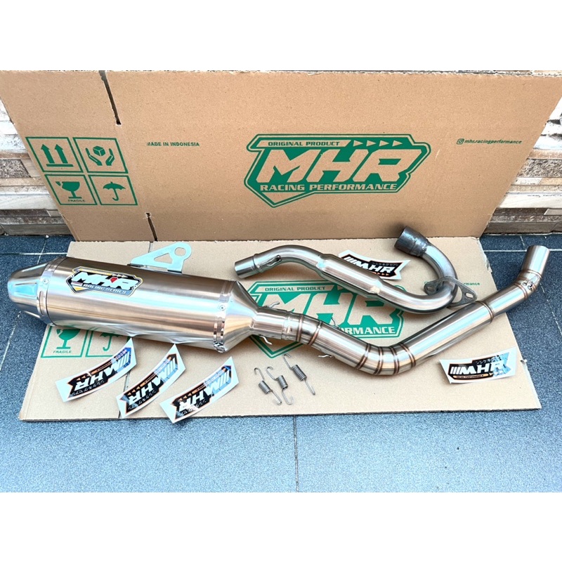 Knalpot MHR RACING ORIGINAL KLX CRF WR stainles